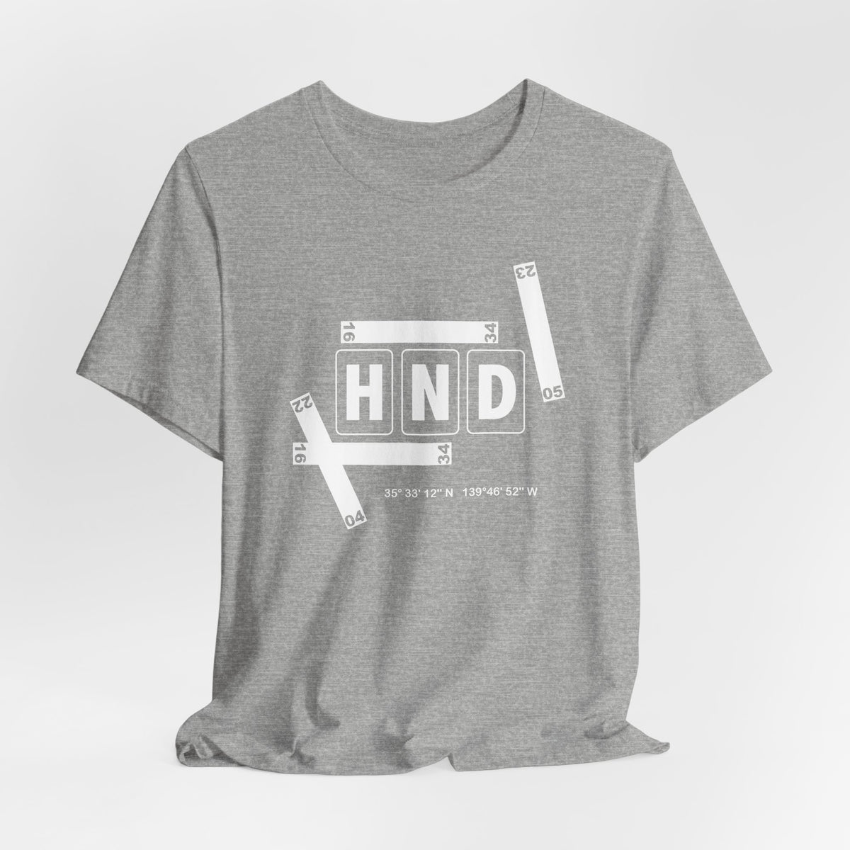 HND Airport Code Tee Shirt 1