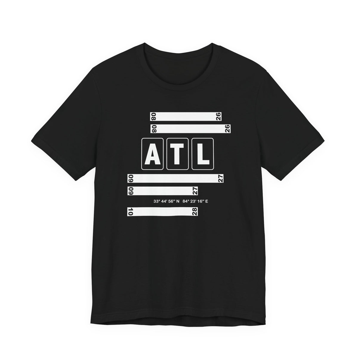 ATL Airport Code Tee Shirt 1