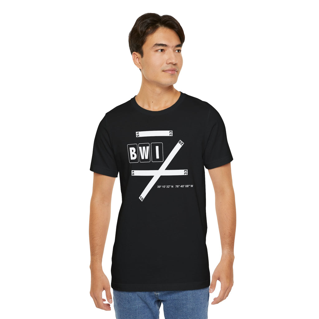 BWI Airport Code Tee Shirt 1