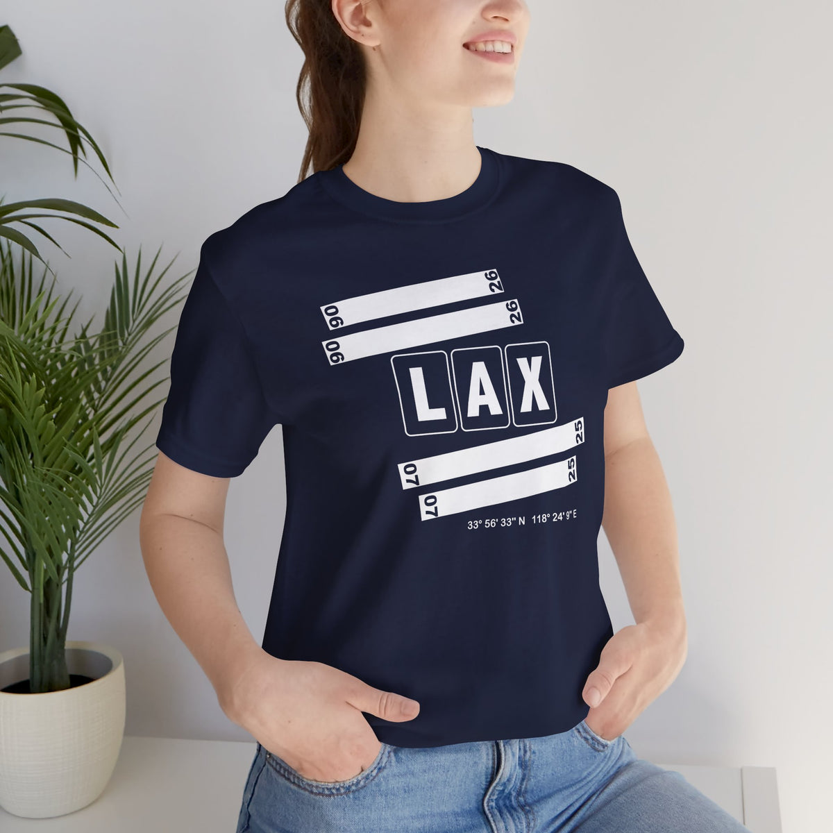 LAX Airport Code Tee Shirt 1