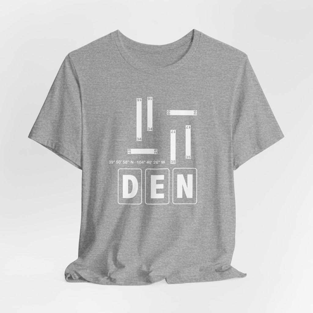 DEN Airport Code Tee Shirt 1