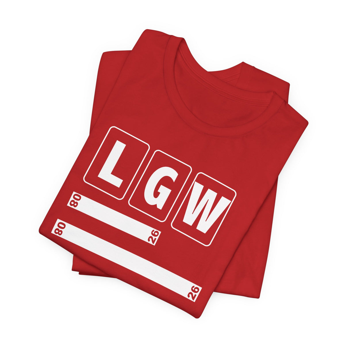 LGW Airport Code Tee Shirt 1