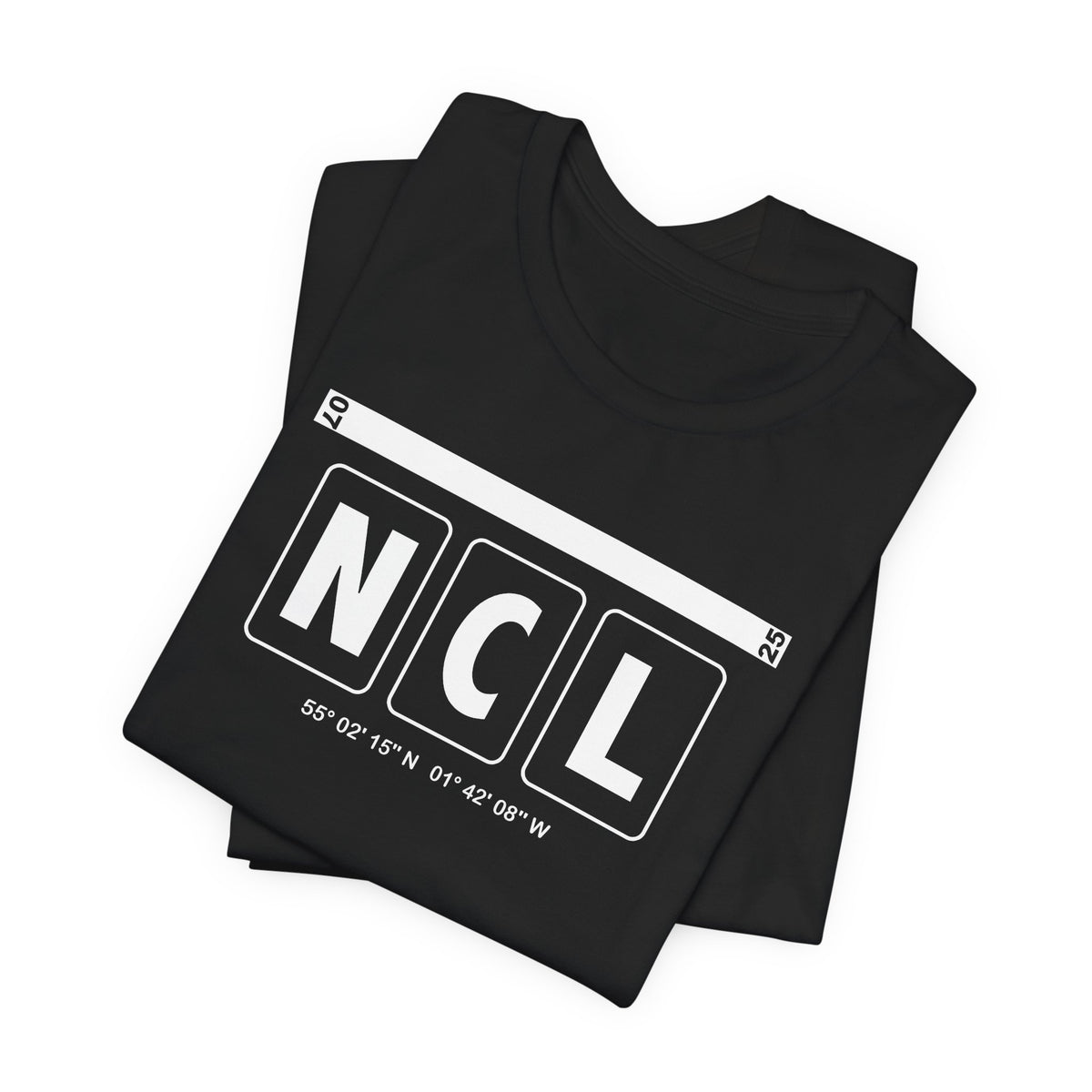 NCL Airport Code Tee Shirt 1