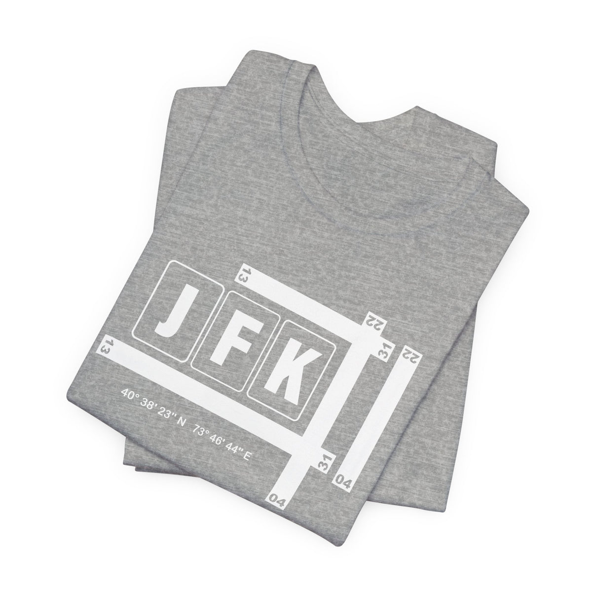 JFK Airport Code Tee Shirt 1