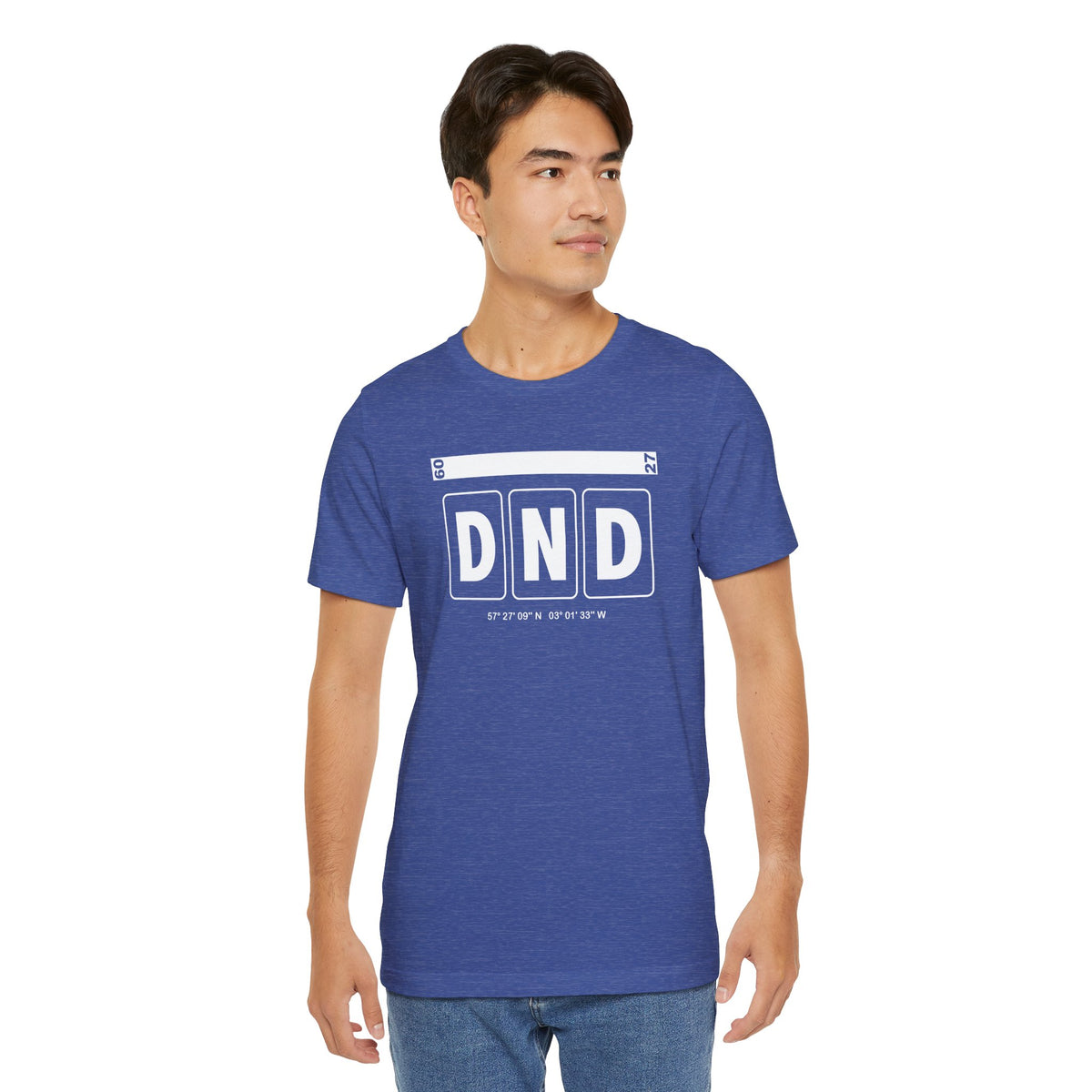 DND Airport Code Tee Shirt 1