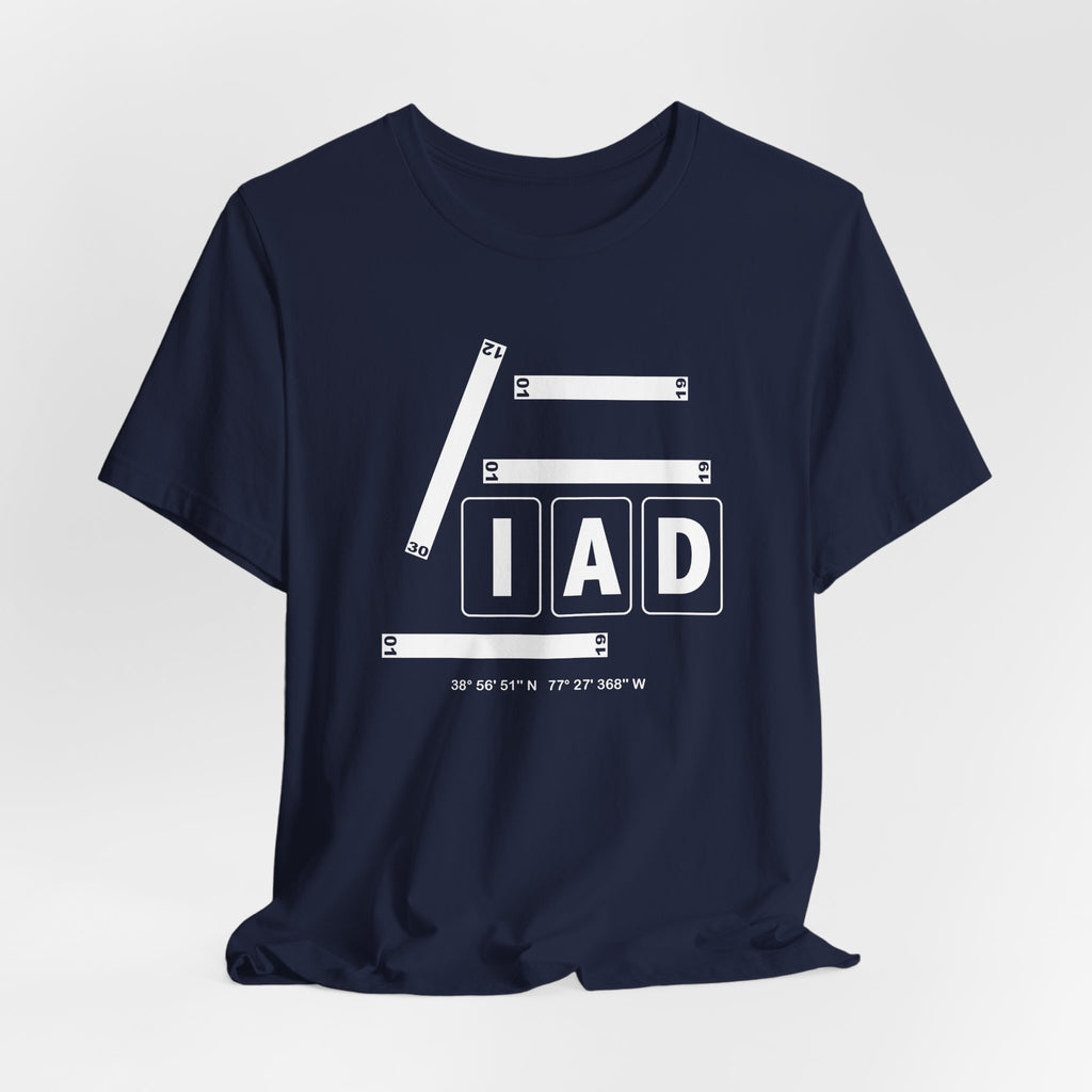 IAD Airport Code Tee Shirt 1