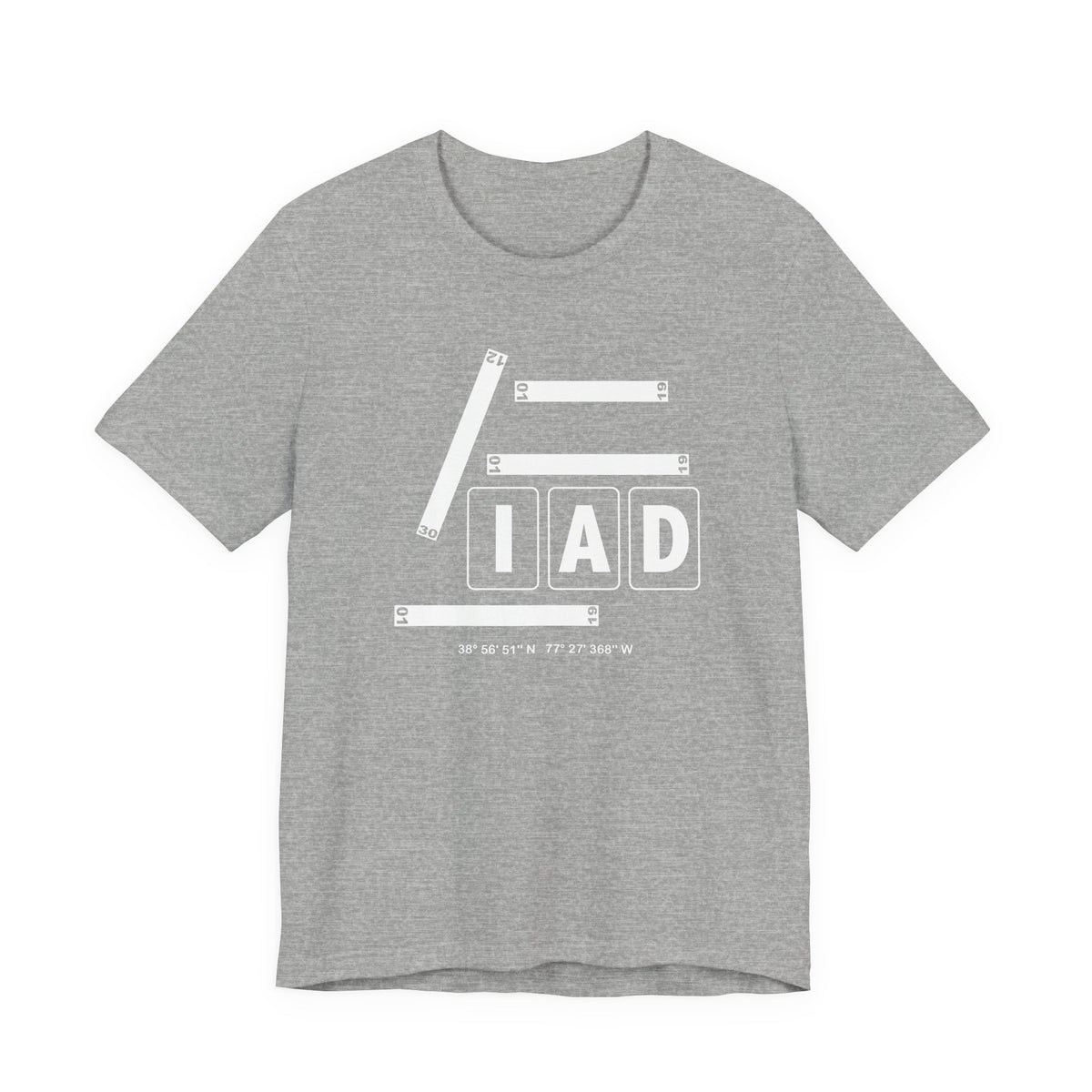 IAD Airport Code Tee Shirt 1