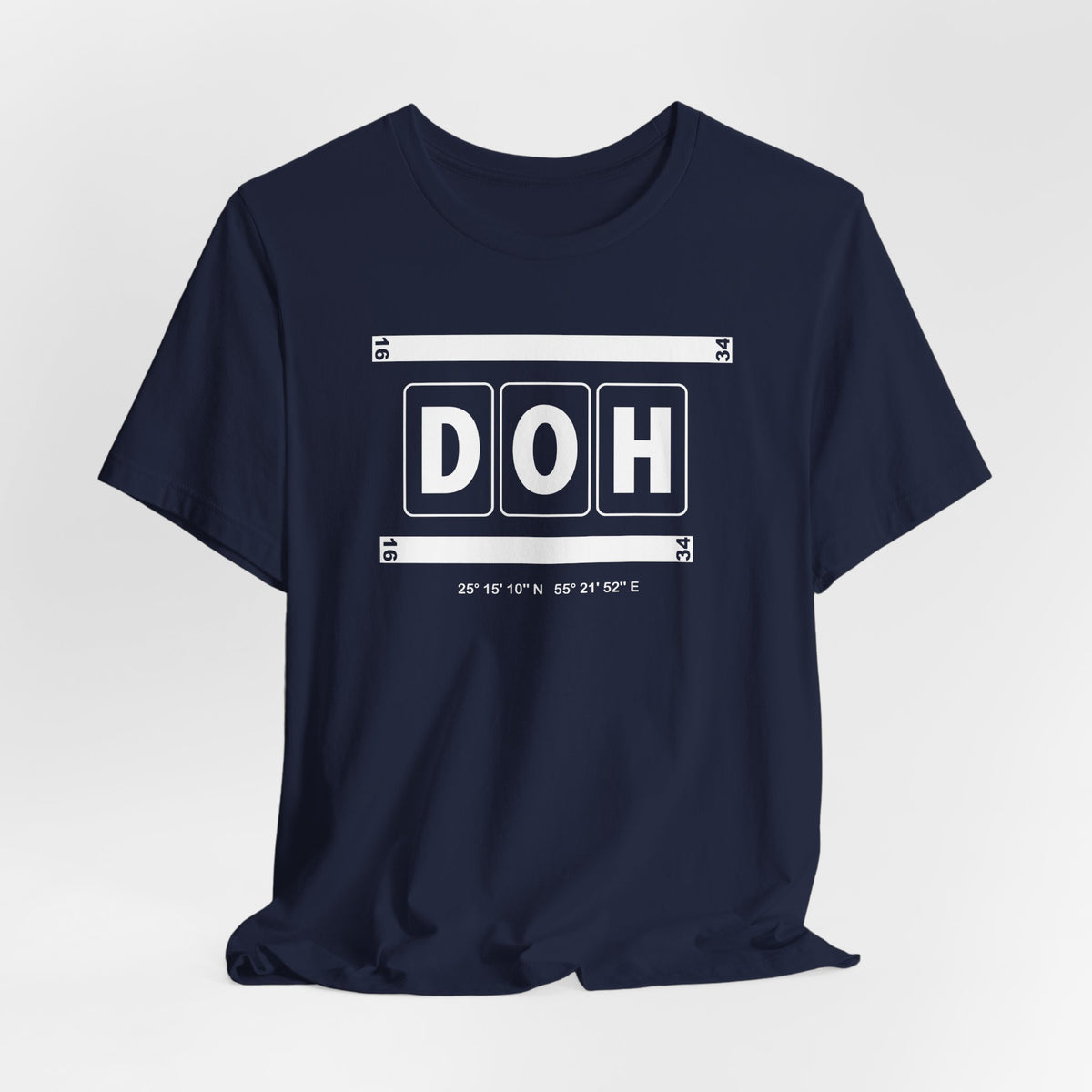 DOH Airport Code Tee Shirt