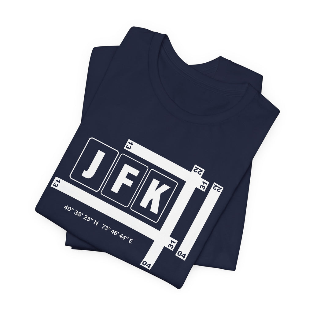 JFK Airport Code Tee Shirt 1