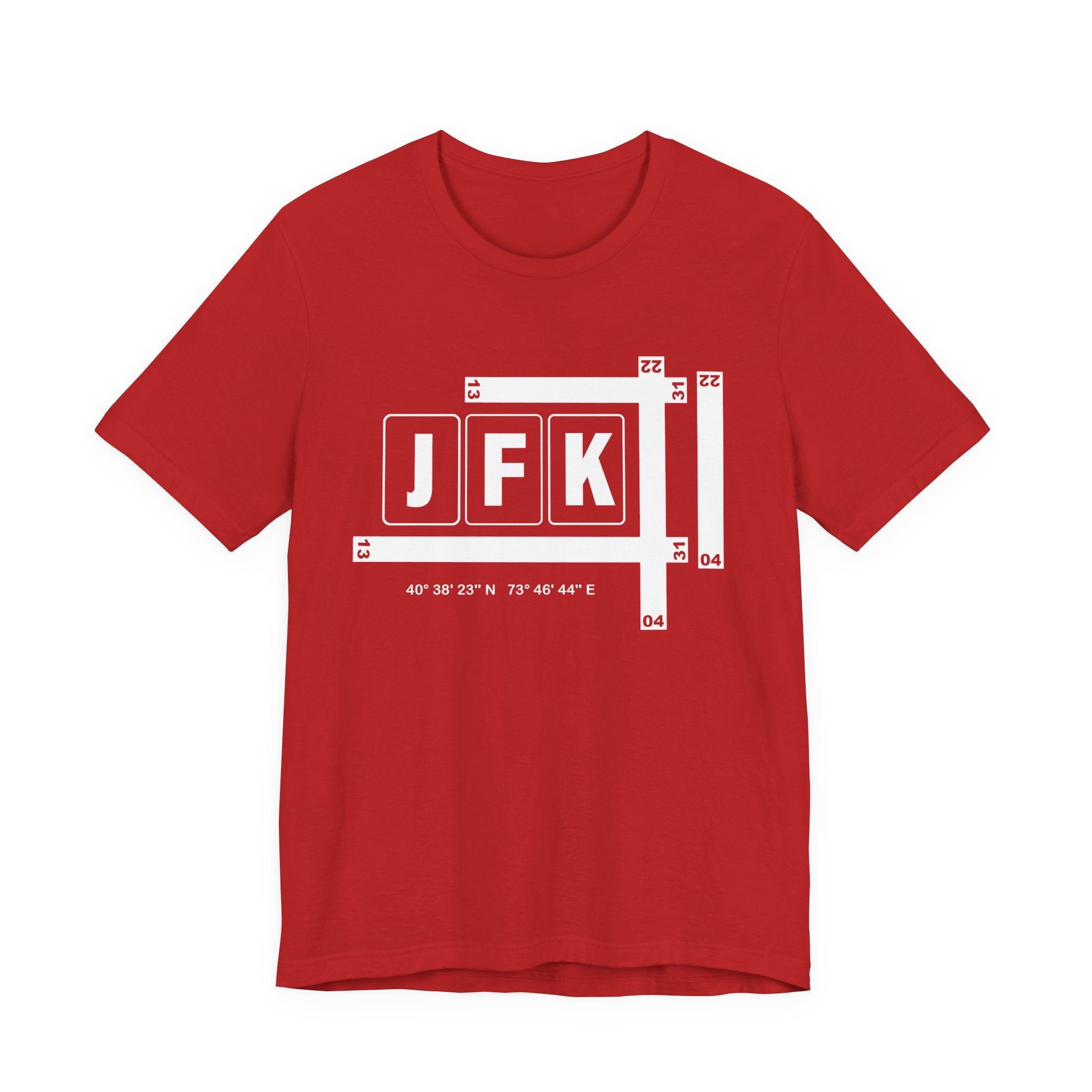 JFK Runway Code Tee