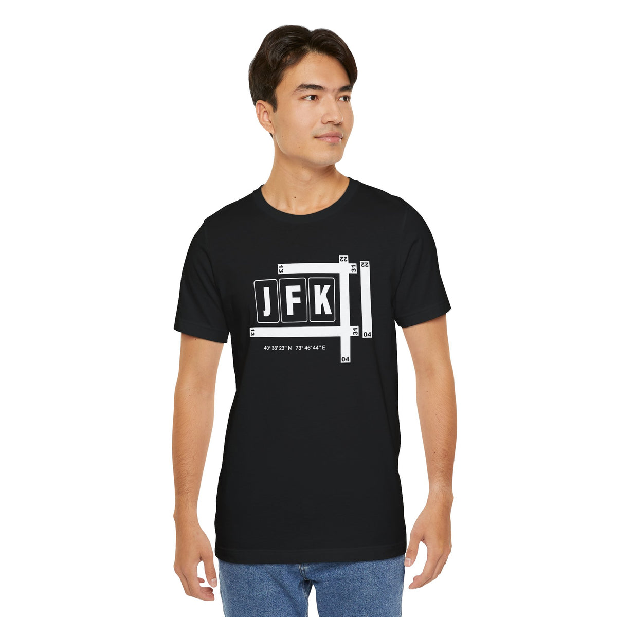 JFK Airport Code Tee Shirt 1