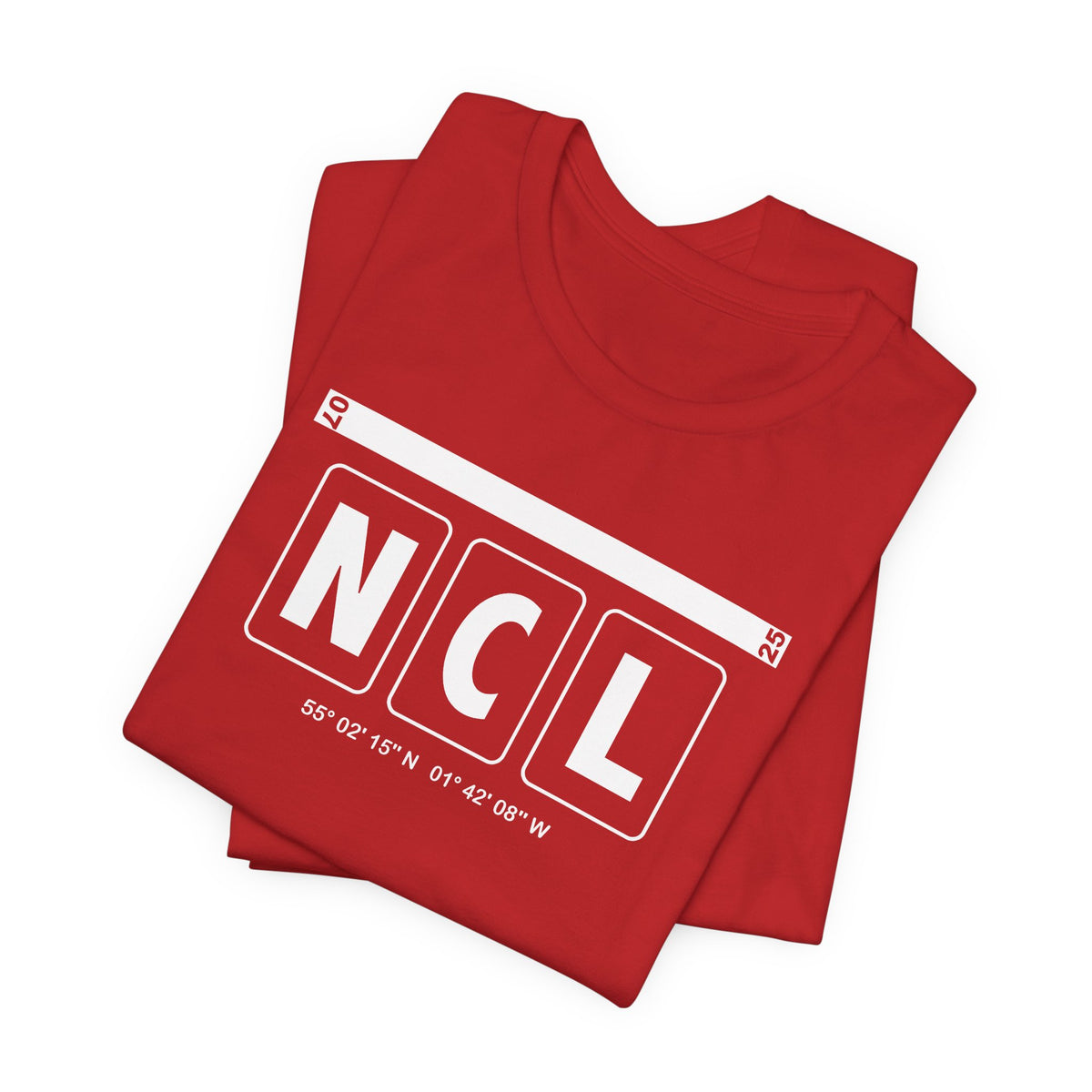 NCL Airport Code Tee Shirt 1