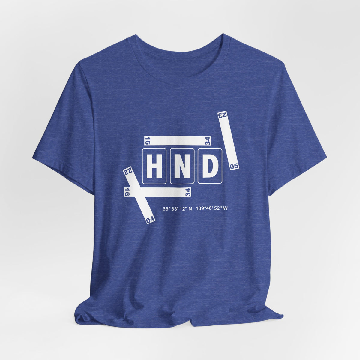 HND Airport Code Tee Shirt 1