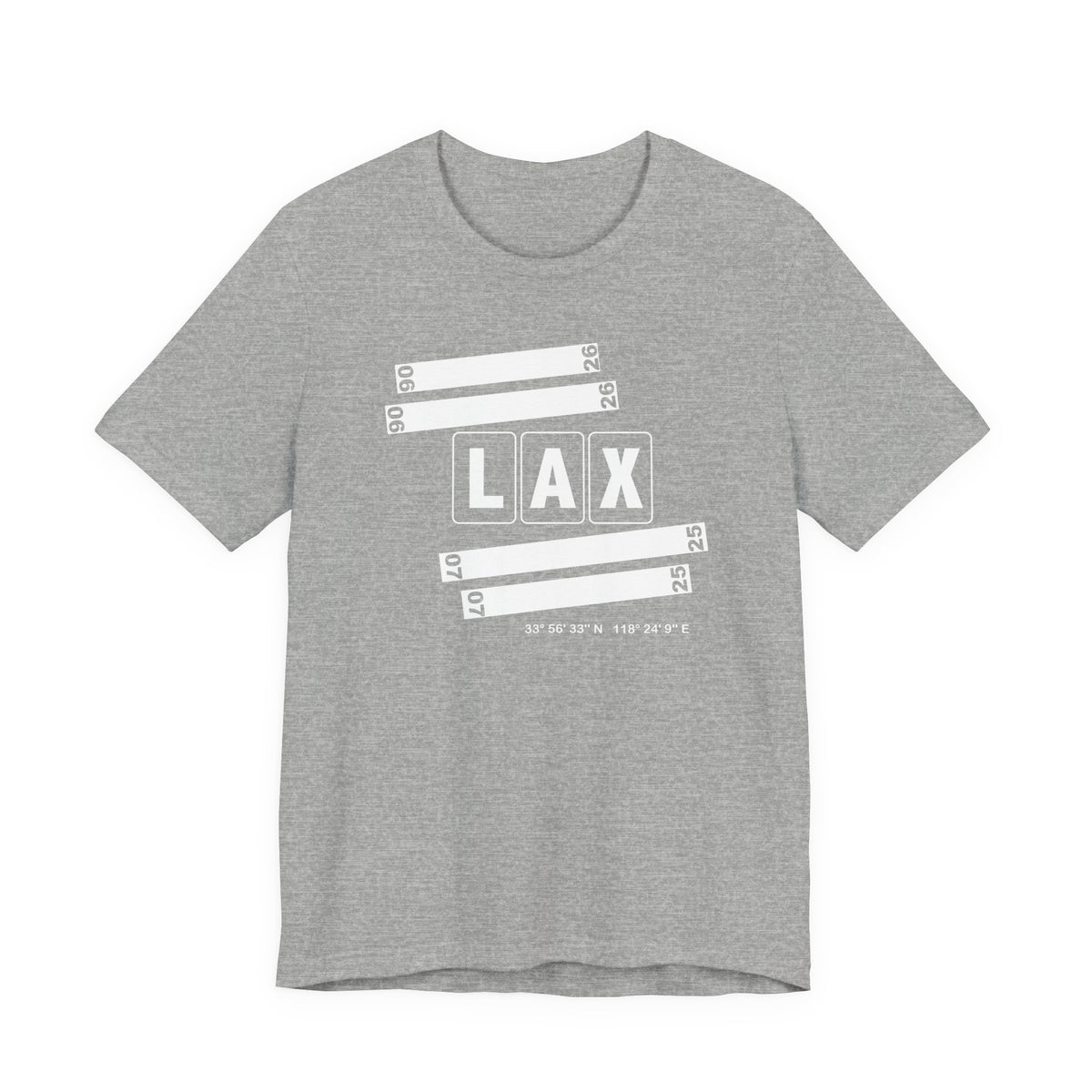 LAX Airport Code Tee Shirt 1