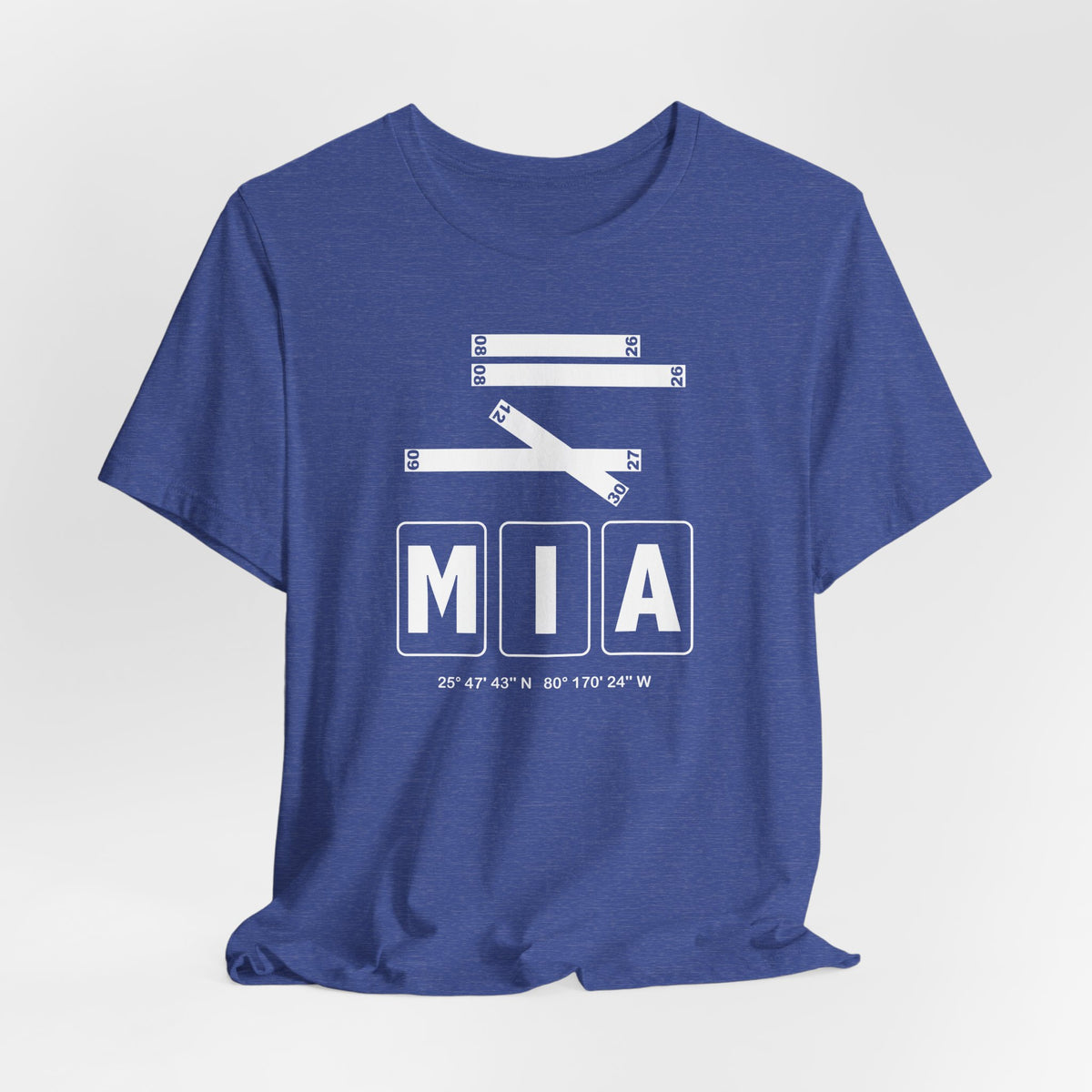 MIA Airport Code Tee Shirt 1