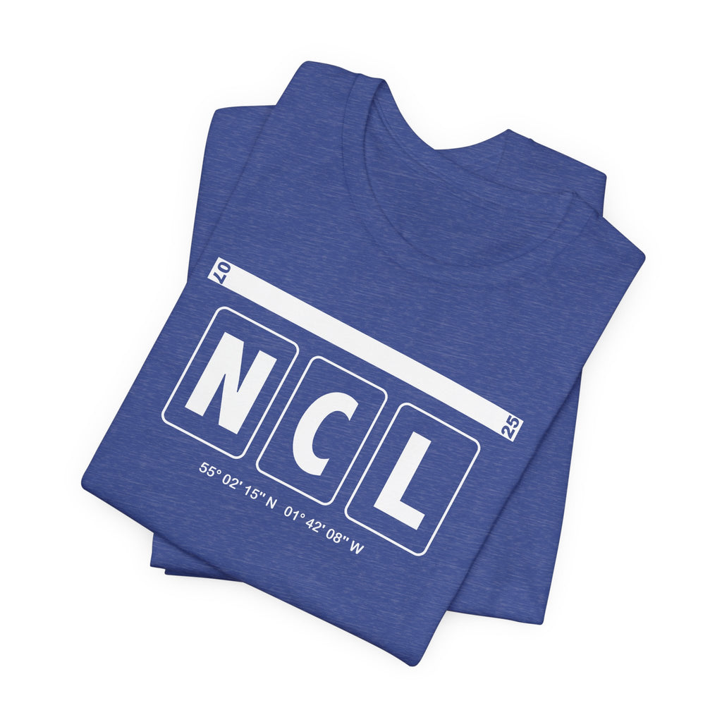 NCL Airport Code Tee Shirt 1