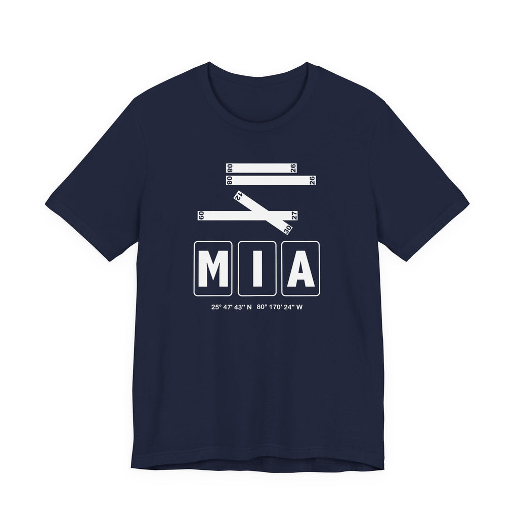 MIA Airport Code Tee Shirt 1