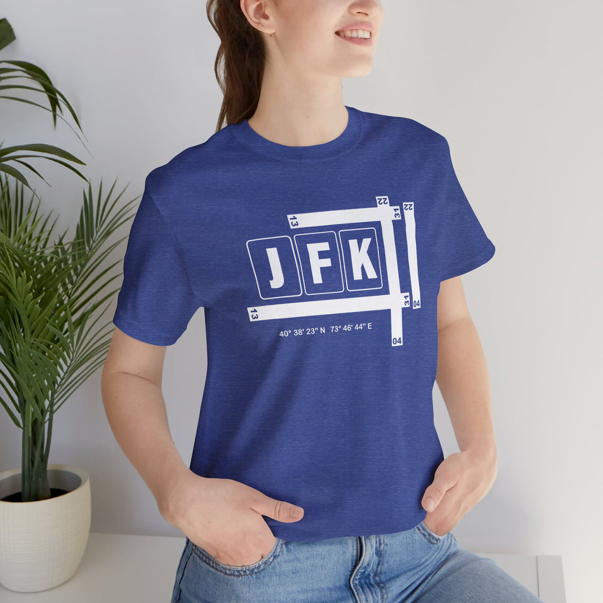JFK Airport Code Tee Shirt 1
