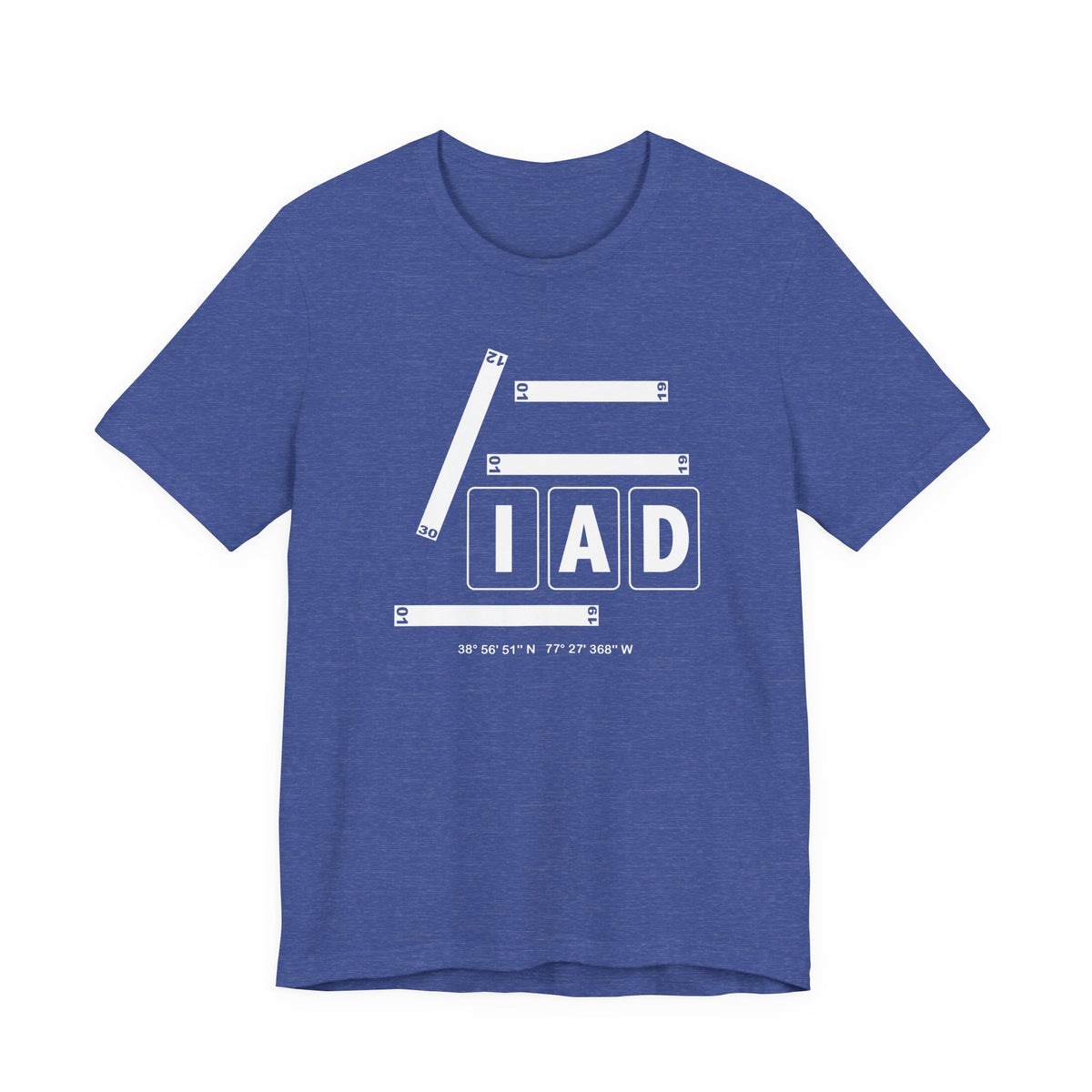IAD Airport Code Tee Shirt 1