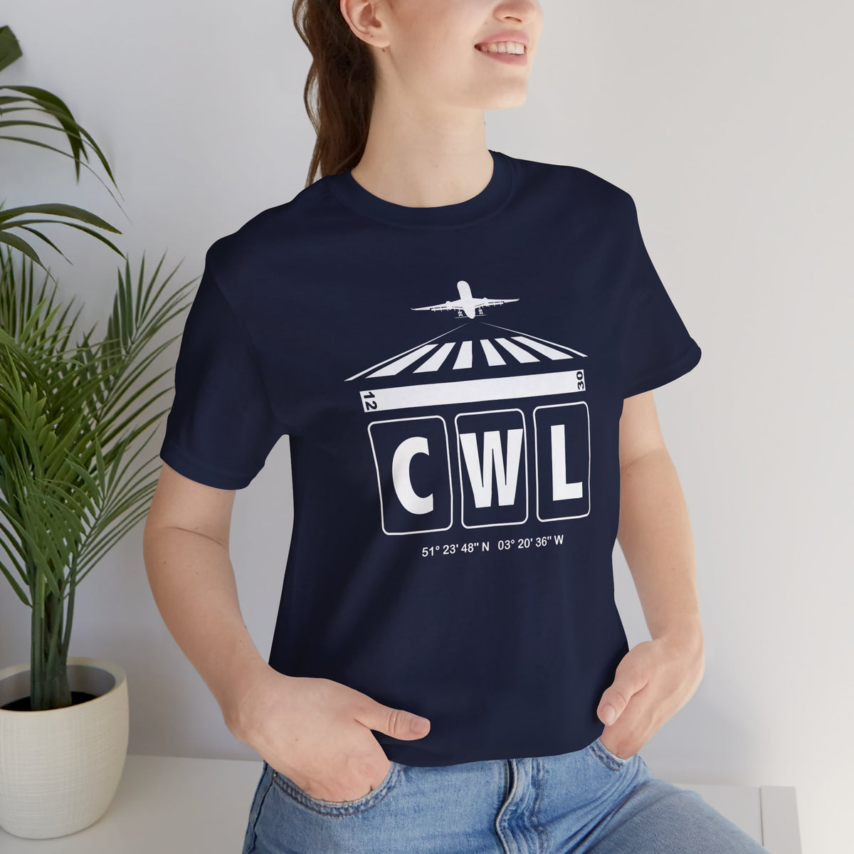 CWL Airport Code Tee Shirt 1