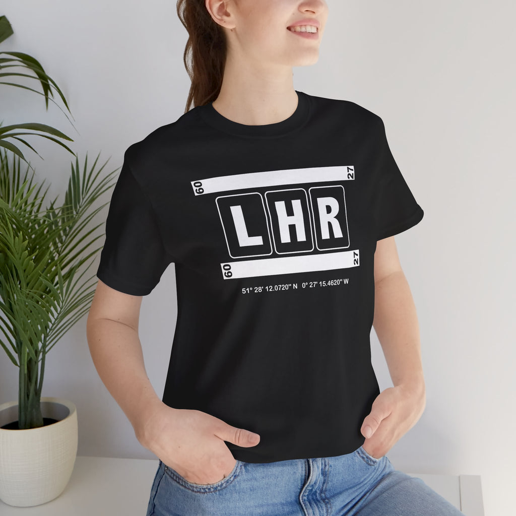 LHR  Airport Code Tee Shirt 1