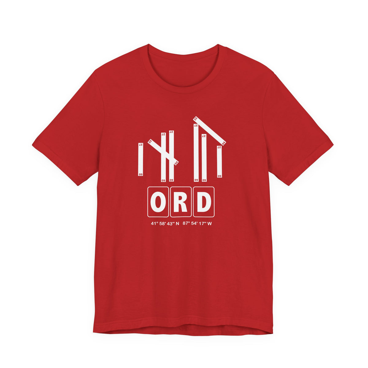 ORD Airport Code Tee Shirt 1