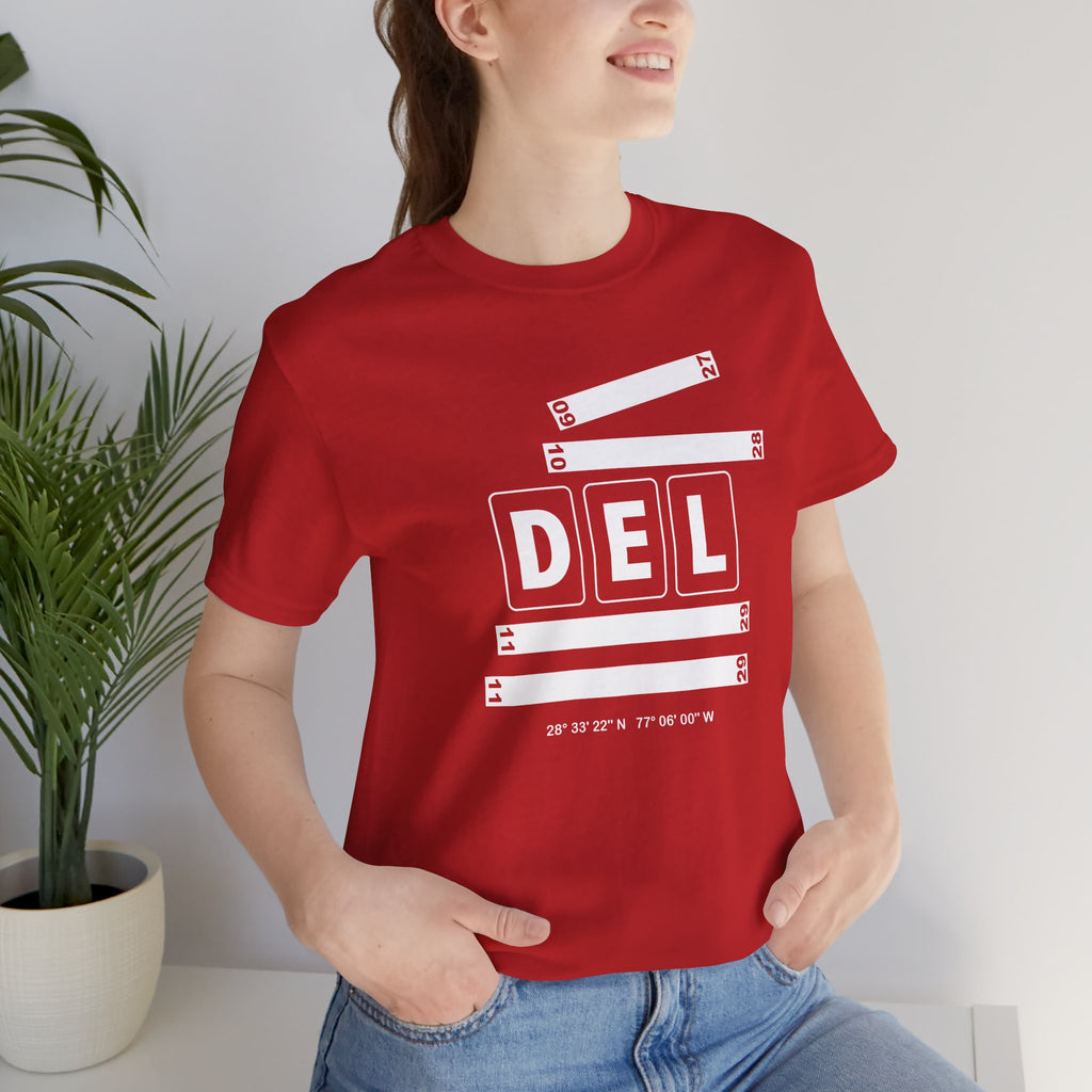 DEL Airport Code Tee Shirt 1