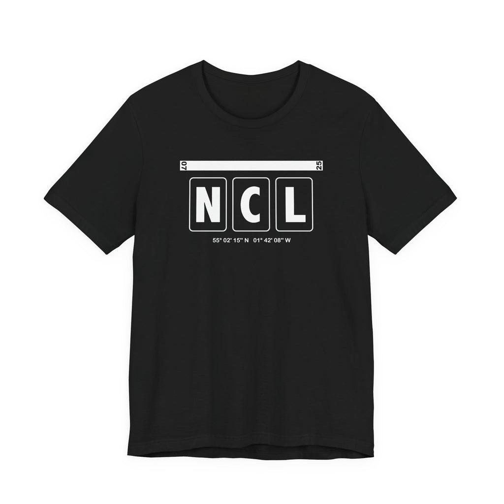 NCL Airport Code Tee Shirt 1