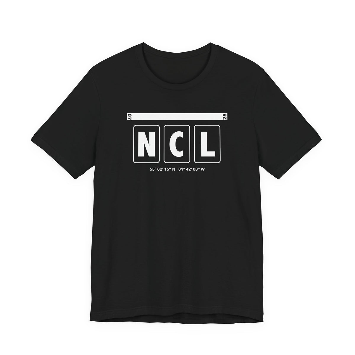 NCL Airport Code Tee Shirt 1