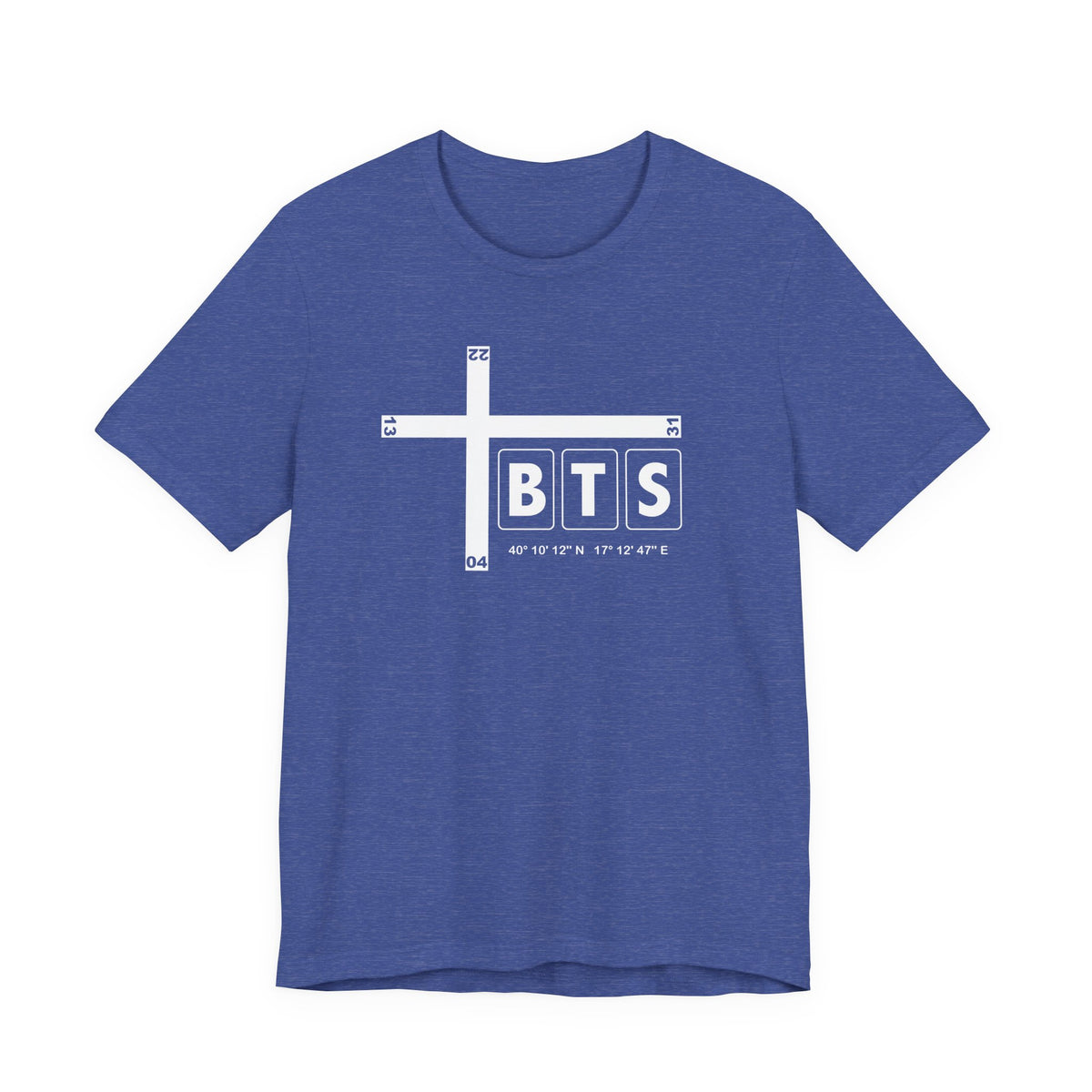 BTS Airport Code Tee Shirt 1