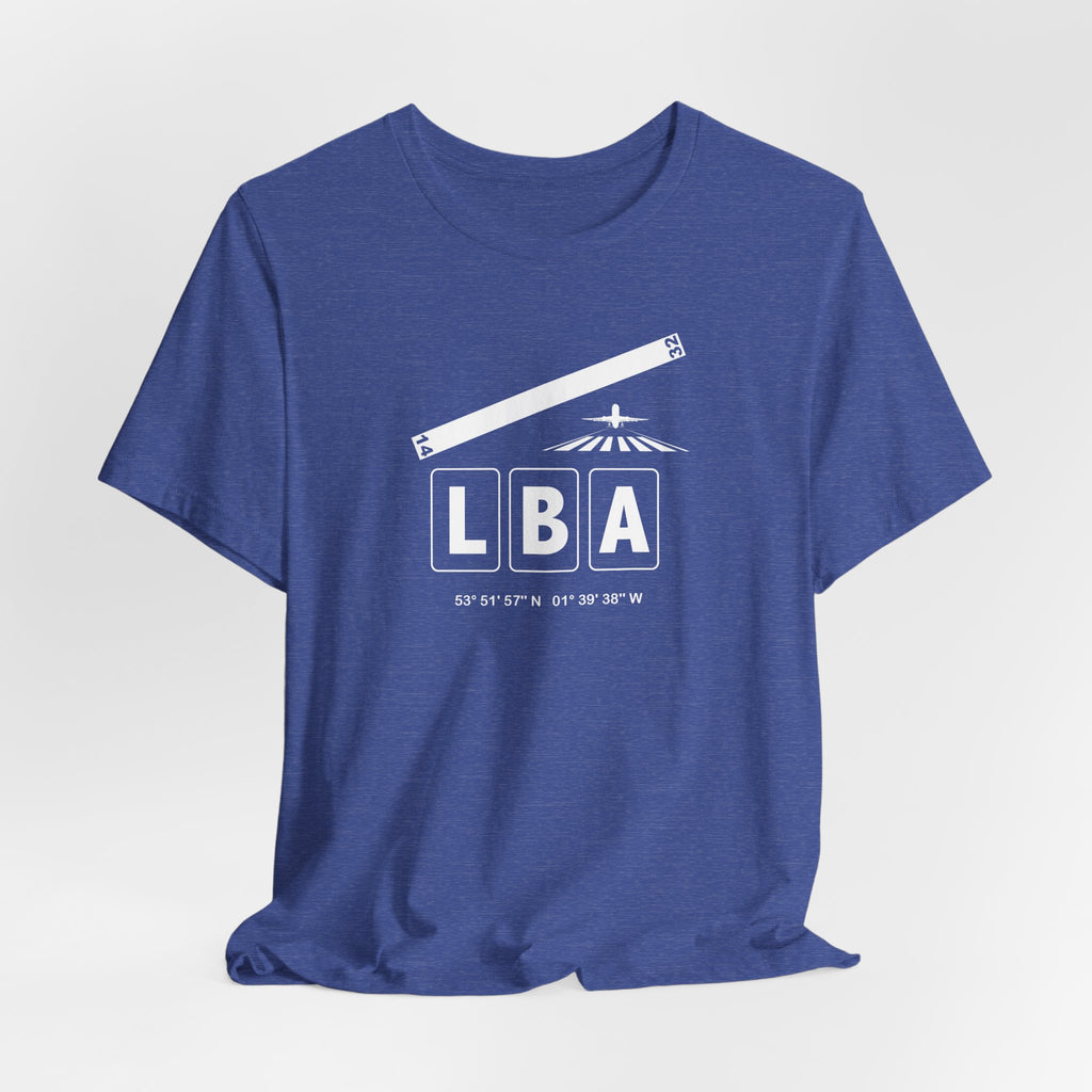 LBA Airport Code Tee Shirt 1