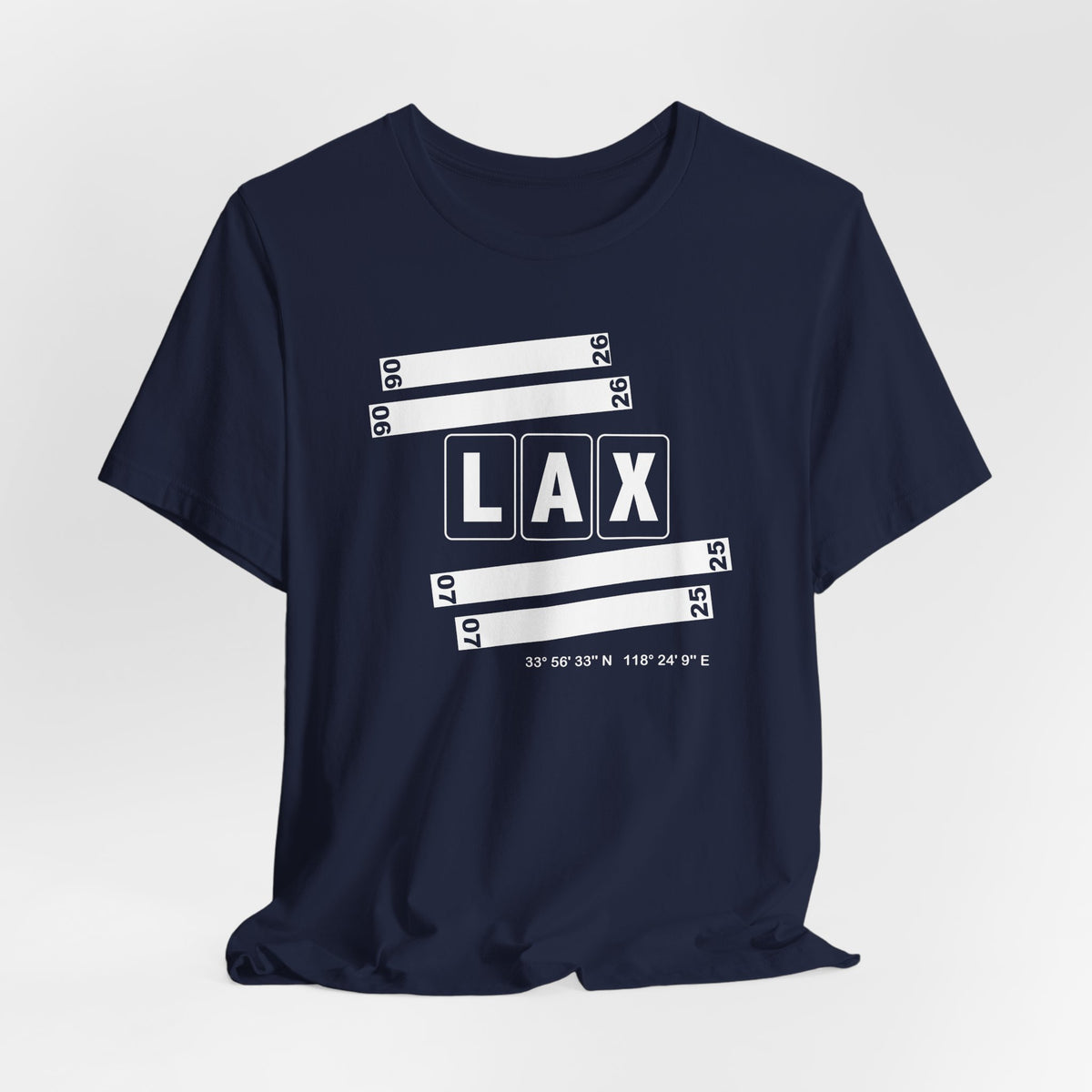 LAX Airport Code Tee Shirt 1