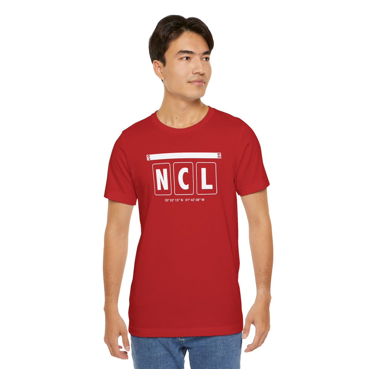 NCL Airport Code Tee Shirt 1