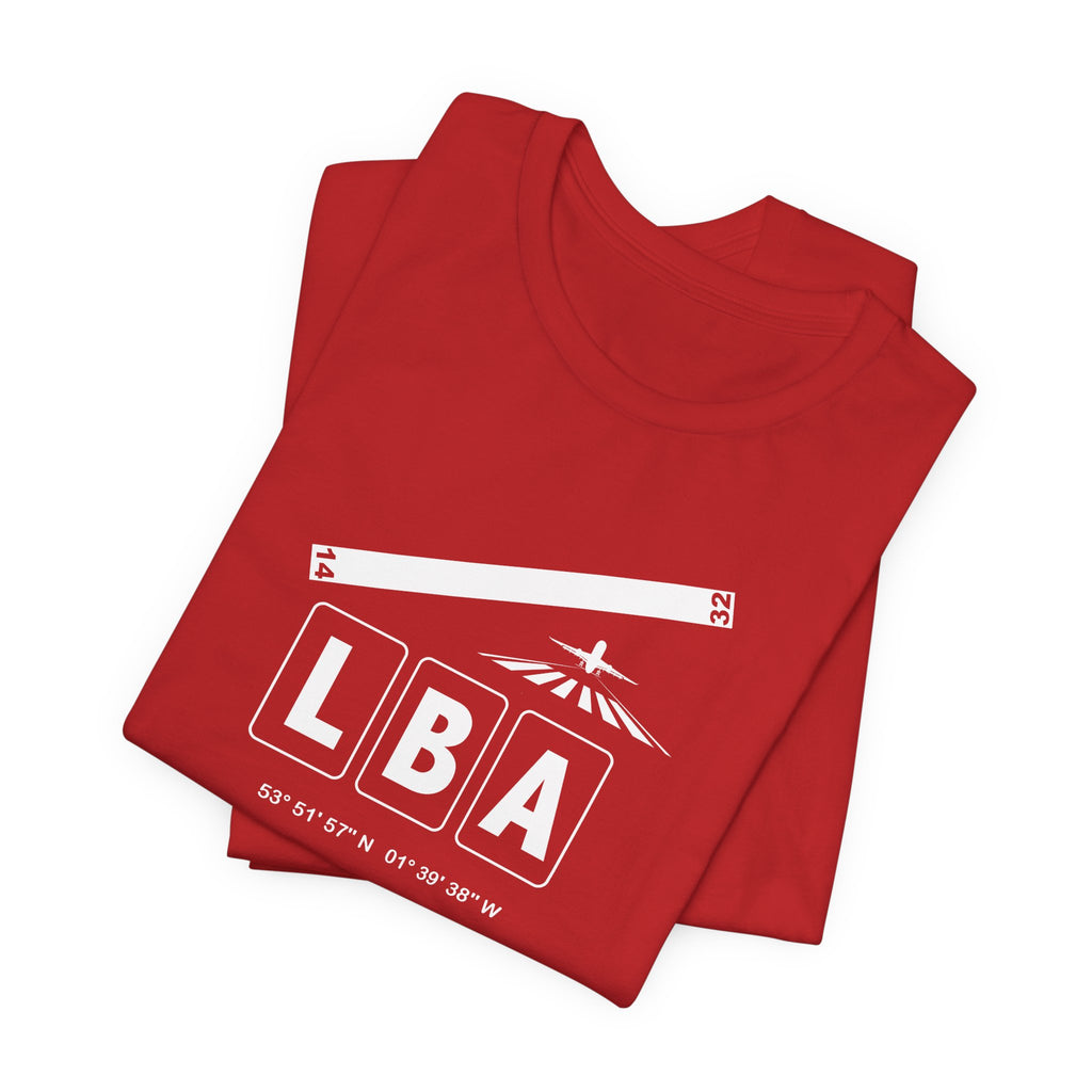 LBA Airport Code Tee Shirt 1
