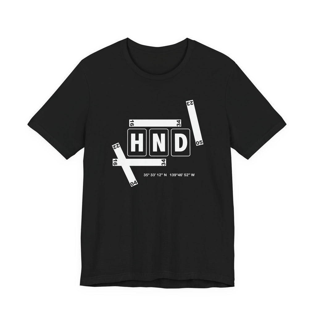 HND Airport Code Tee Shirt 1