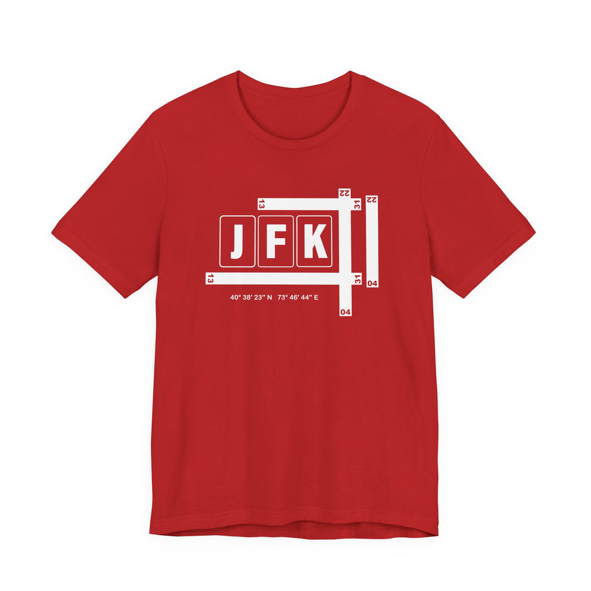 JFK Airport Code Tee Shirt 1