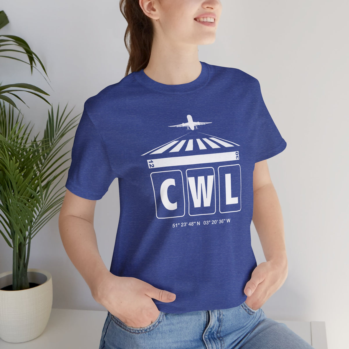 CWL Airport Code Tee Shirt 1