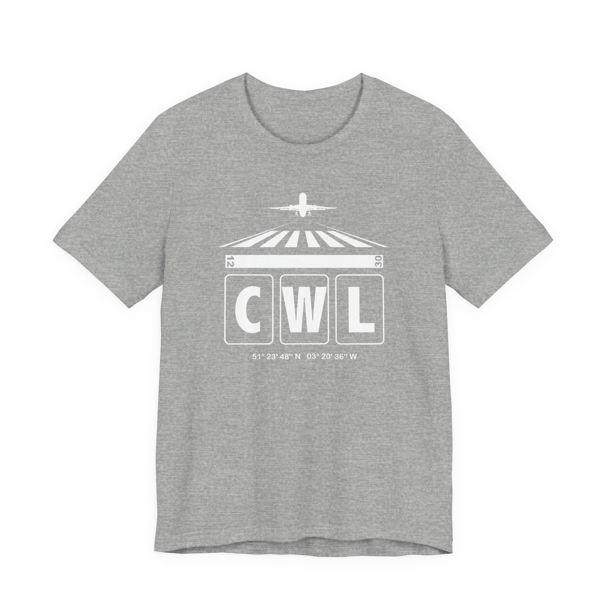 CWL Airport Code Tee Shirt 1