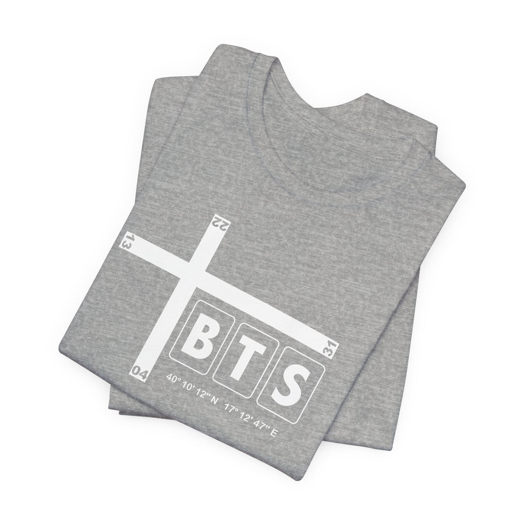 BTS Airport Code Tee Shirt 1