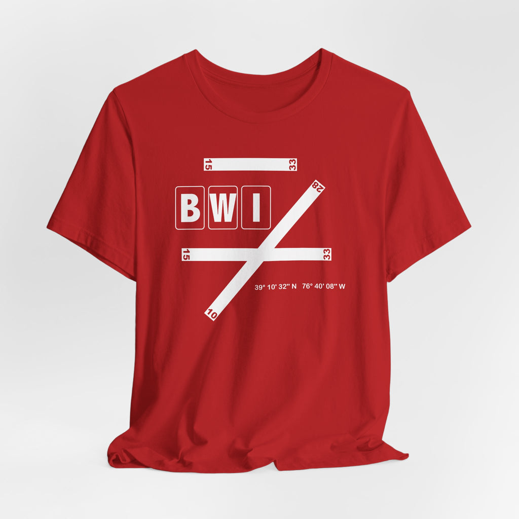 BWI Airport Code Tee Shirt 1