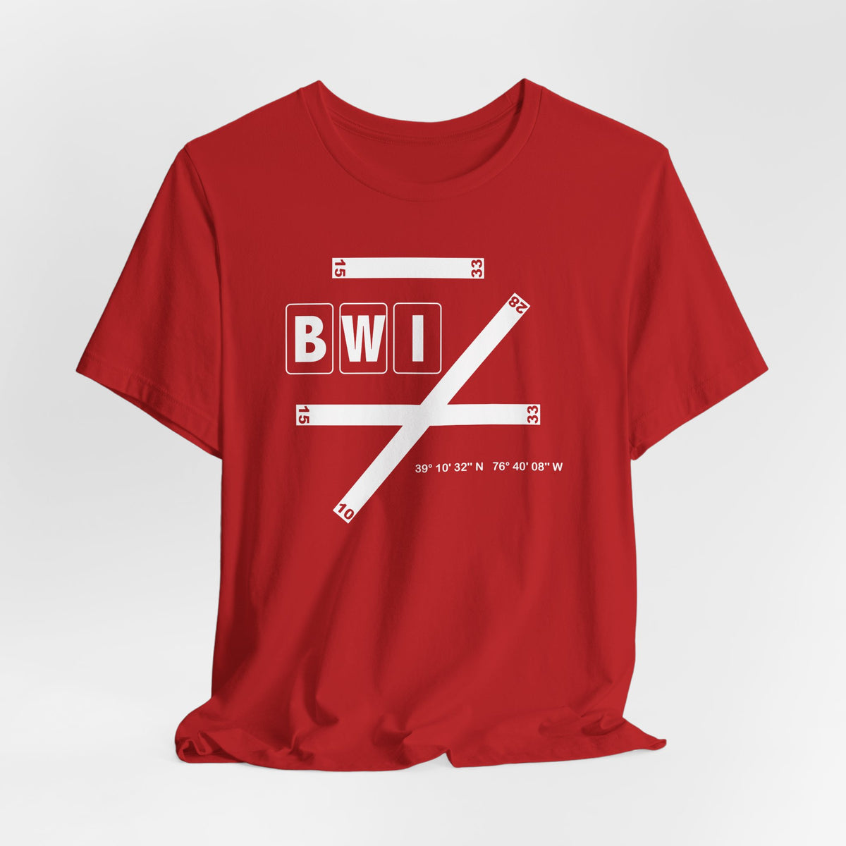 BWI Airport Code Tee Shirt 1