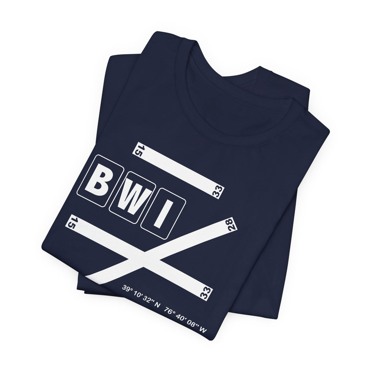 BWI Airport Code Tee Shirt 1