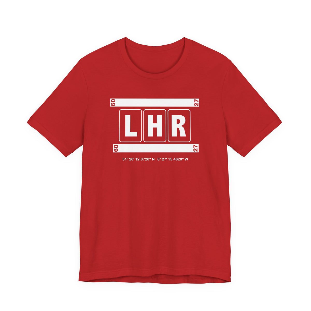 LHR  Airport Code Tee Shirt 1