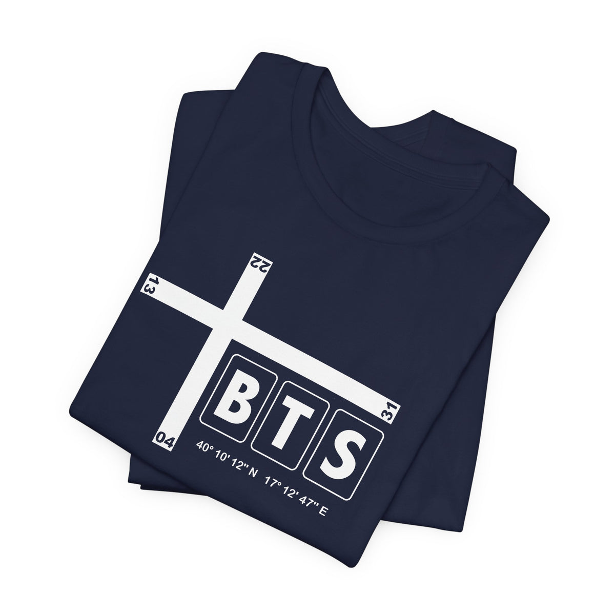 BTS Airport Code Tee Shirt 1