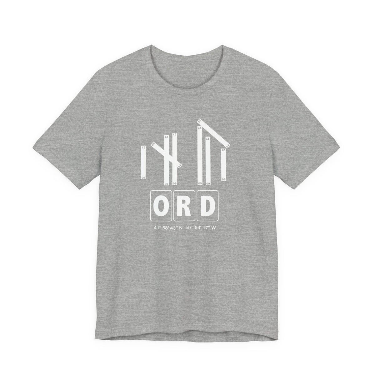ORD Airport Code Tee Shirt 1