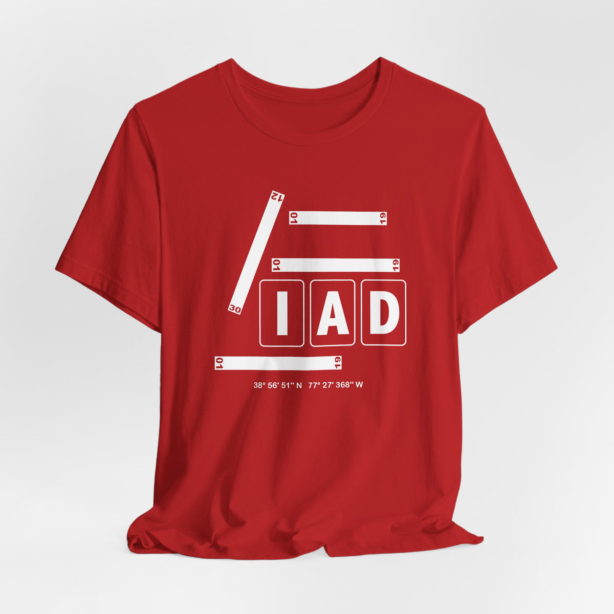 IAD Airport Code Tee Shirt 1