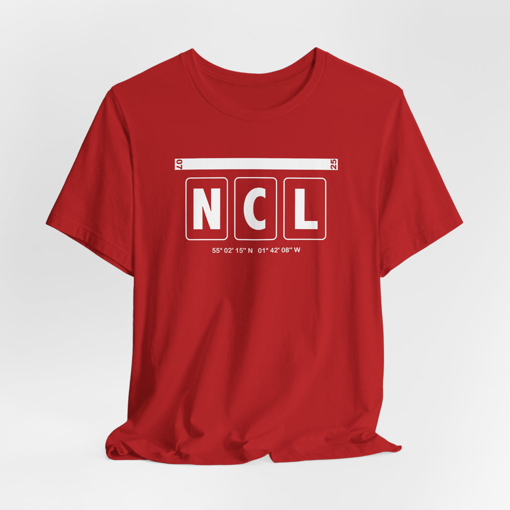 NCL Airport Code Tee Shirt 1