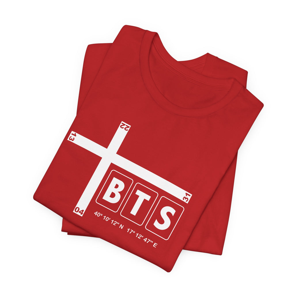 BTS Airport Code Tee Shirt 1