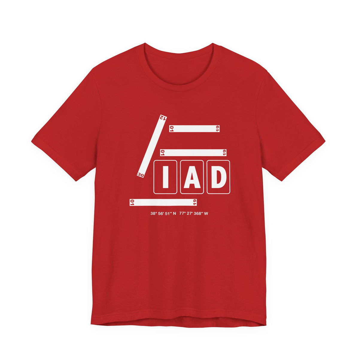 IAD Airport Code Tee Shirt 1