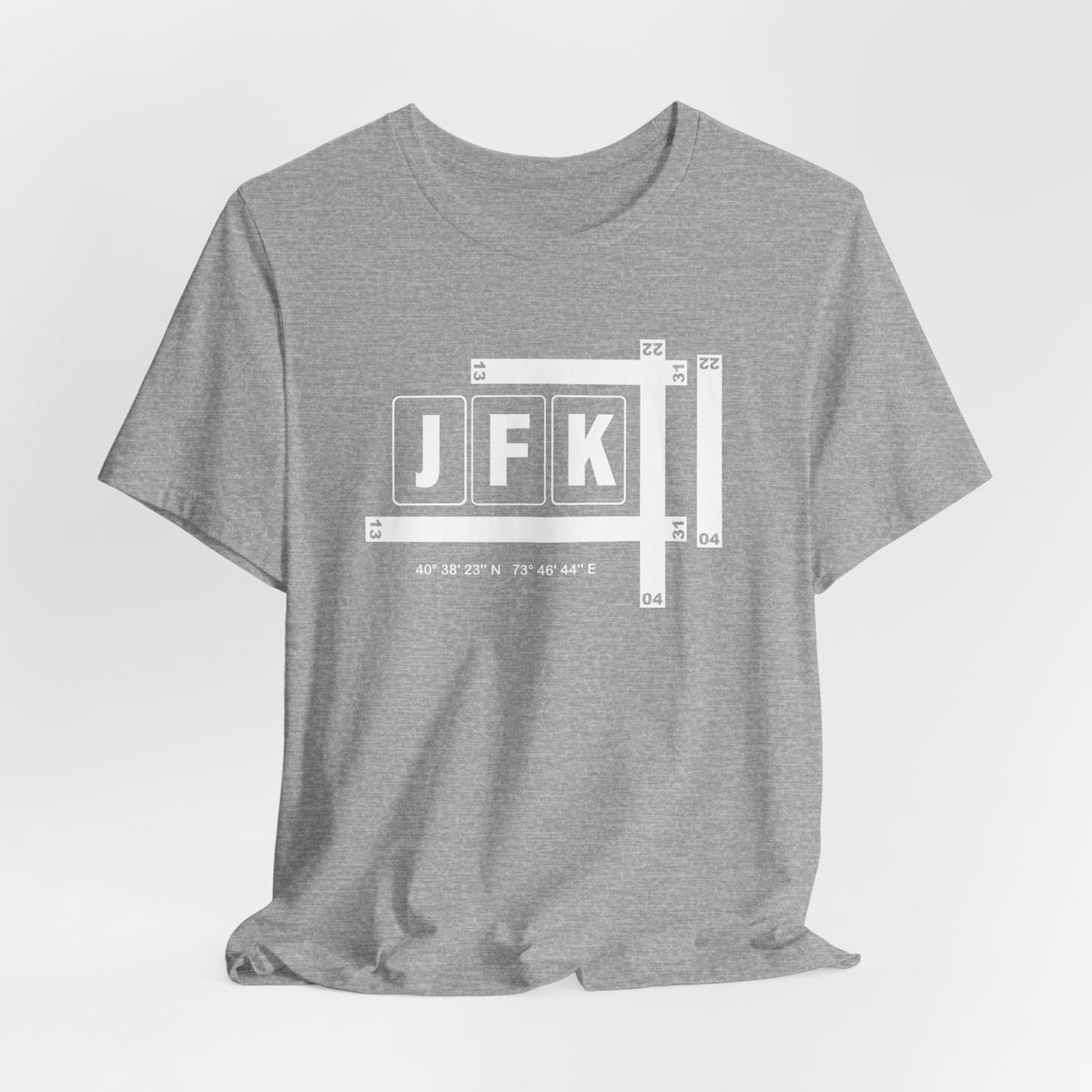 JFK Airport Code Tee Shirt 1